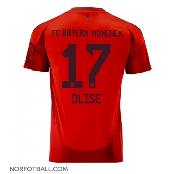 Billige Fotballdrakt Bayern Munich Michael Olise #17 Replika Hjemmedrakt 2024-25 Kortermet